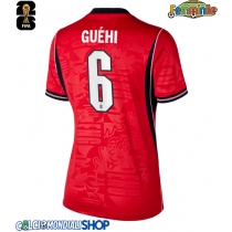 Maglie da calcio Inghilterra Marc Guehi #6 Seconda Maglia Femminile Mondiali 2026  Manica Corta